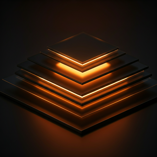 Abstract glass architecture